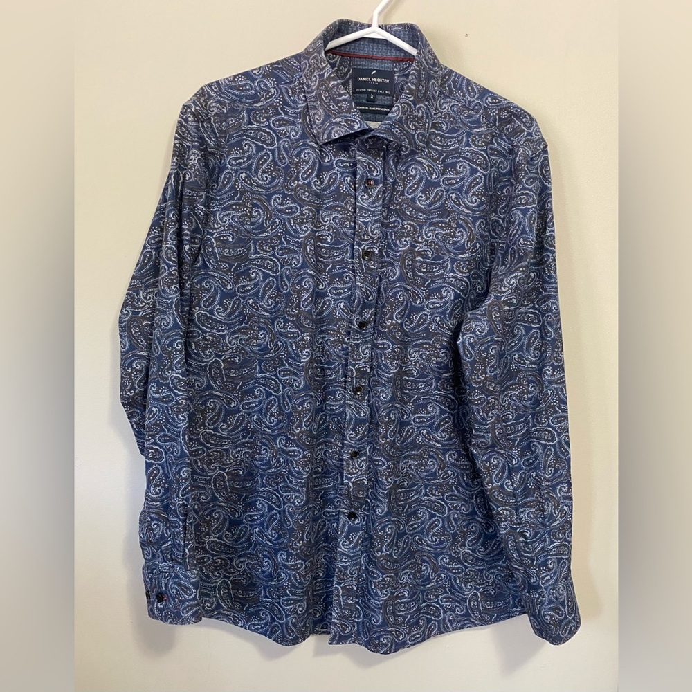 Daniel Hechter Paris Slim Non Iron Size Large